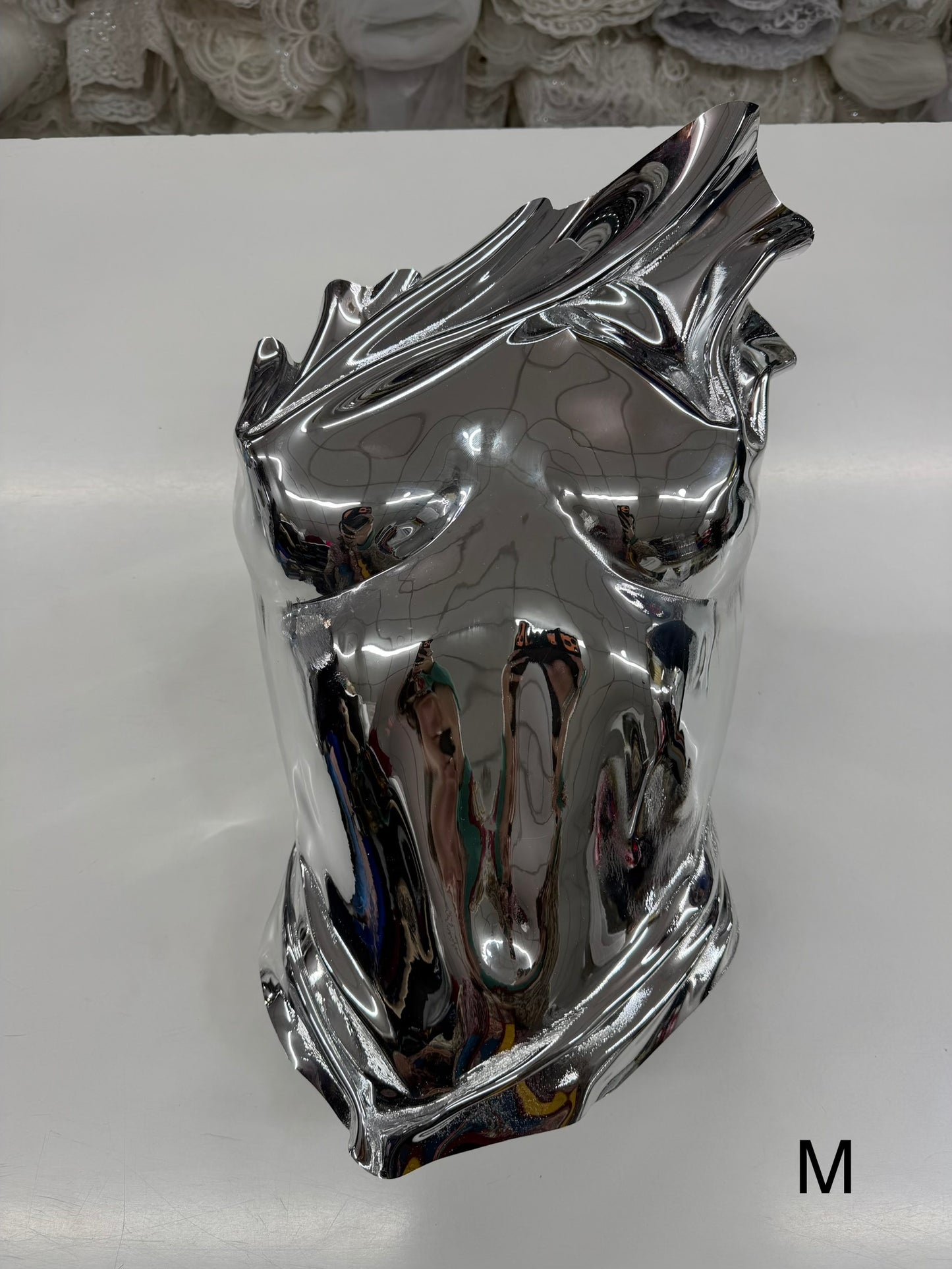 Medium Mirror Corset (Silver)