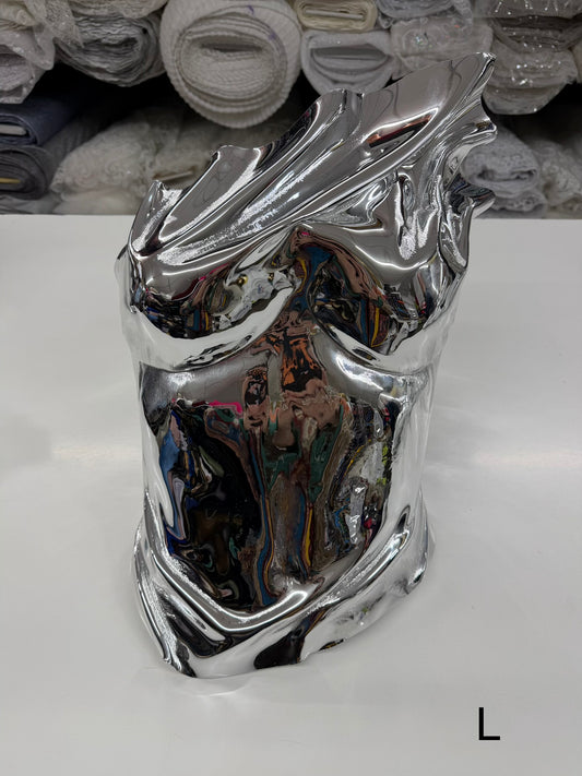Large Mirror Corset (Silver)