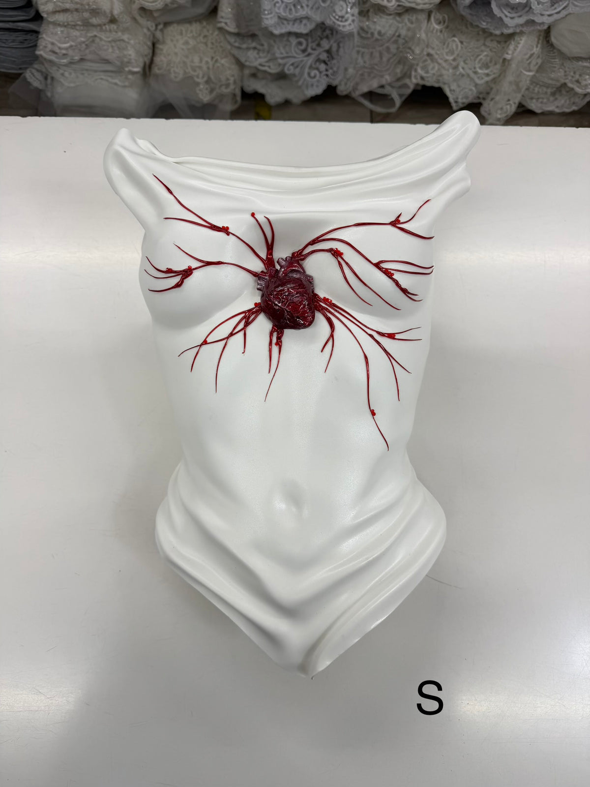 Small Mirror Corset (White)