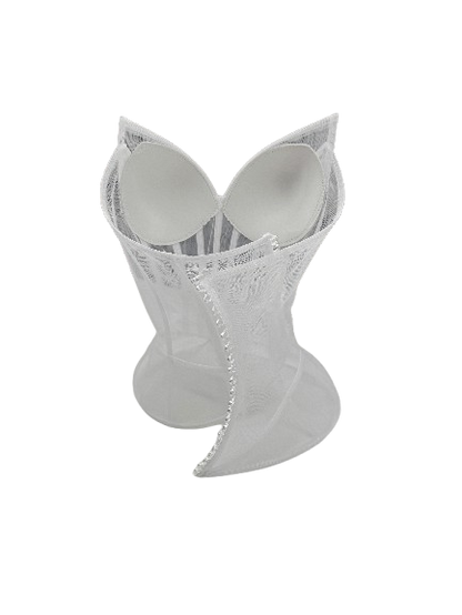 Transparent corset