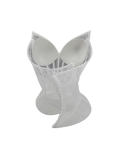 Transparent corset