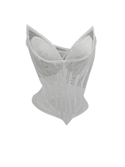 Transparent corset