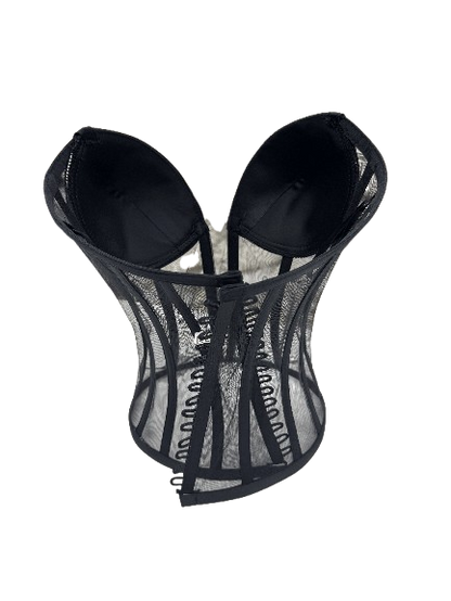 Transparent corset