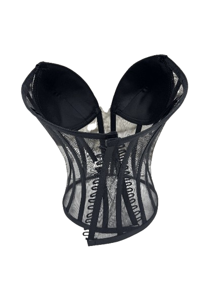 Transparent corset