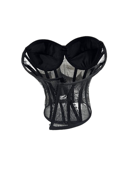 Transparent corset