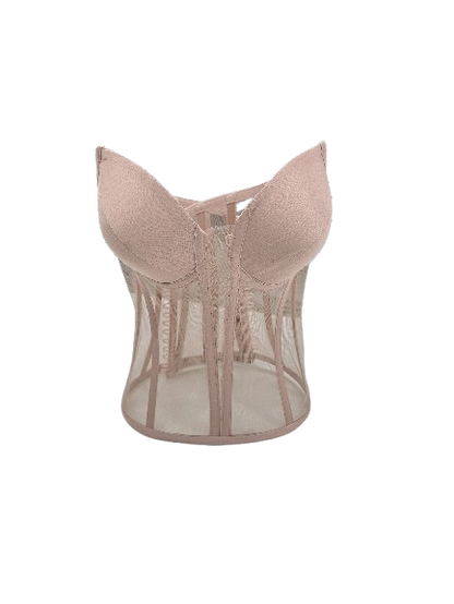 Transparent corset