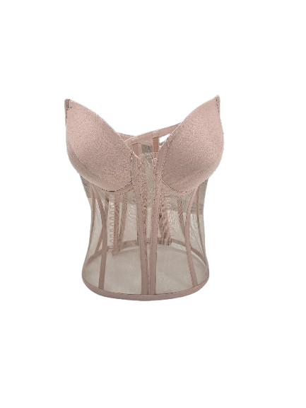 Transparent corset