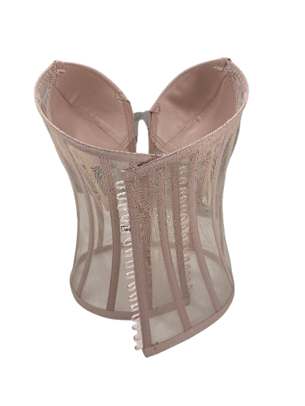 Transparent corset