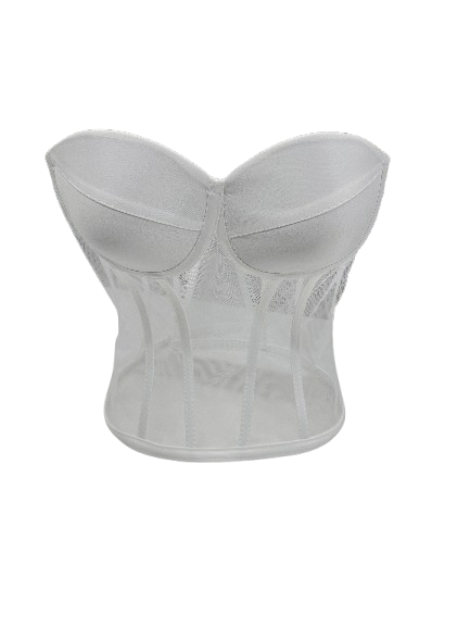Transparent corset